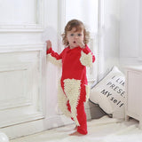 Baby Boy Girl Autumn Cleaning Suit Romper Outfit Infant Crawls Jumpsuit
