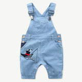 Toddler Baby Boy Hat Romper Cotton Bib Long-sleeved Jumpsuit Sets 3Pcs 0-24M