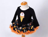 Kid Baby Girl Rompers Tutu Party Costume Halloween Chirstmas Dresses