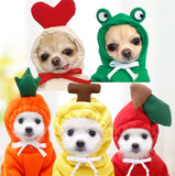 Pet Warm Dog Winter Clothes Cute Fruit Dog Coat