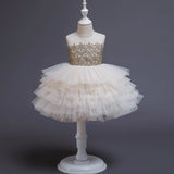 Baby Kid Girls Princess Summer Evening Party Fluffy Tulle Dresses
