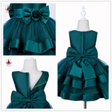 Kids Baby Girl Cute Cake Evening Party Dress