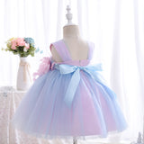 Kid Baby Girl Flower Ball Gowns Tulle Wedding Dresses