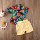 Baby Boys Pineapple Outfit Sets 2 Pcs