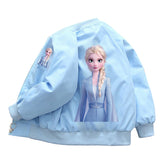 Kid Baby Princess Girls Elsa Mickey Coat Jacket Outwear