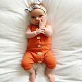 Baby Girl Boy 2pcs Set Outfit Rompers With Headband