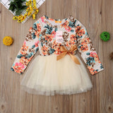 Kid Baby Girls Floral Party Pageant Tutu Dress